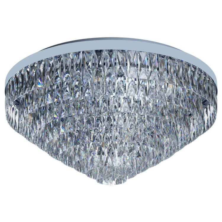 39492 çilçıraq xrom polad şəffaf kristal 16X40W 385mm VALPARAISO1