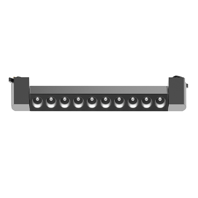 TR010-1-10W3K-M-B spot qara alüminium 10W 57mm