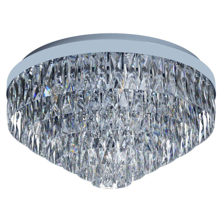 39491 çilçıraq xrom polad şəffaf kristal 11X40W 305mm VALPARAISO1