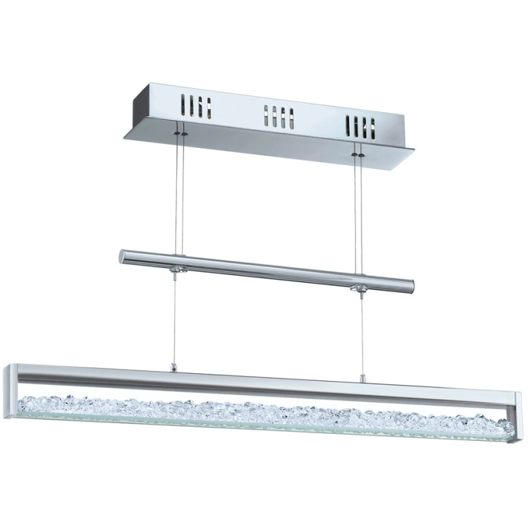 90928 Çilçıraq şüşə metal 4x6W 110/70sm