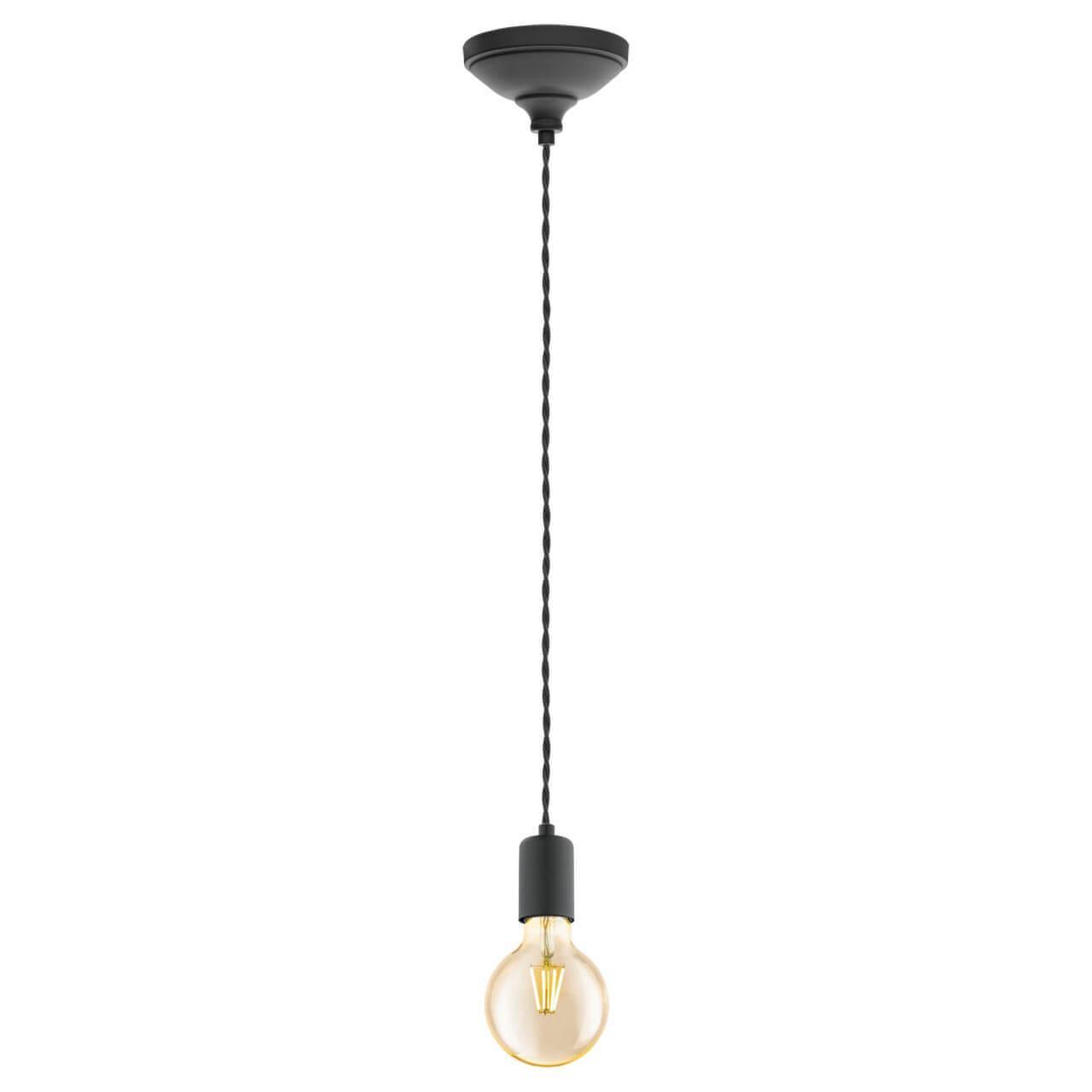 32536 Təkli asqı lampa qara metal 60W 200sm YORTH