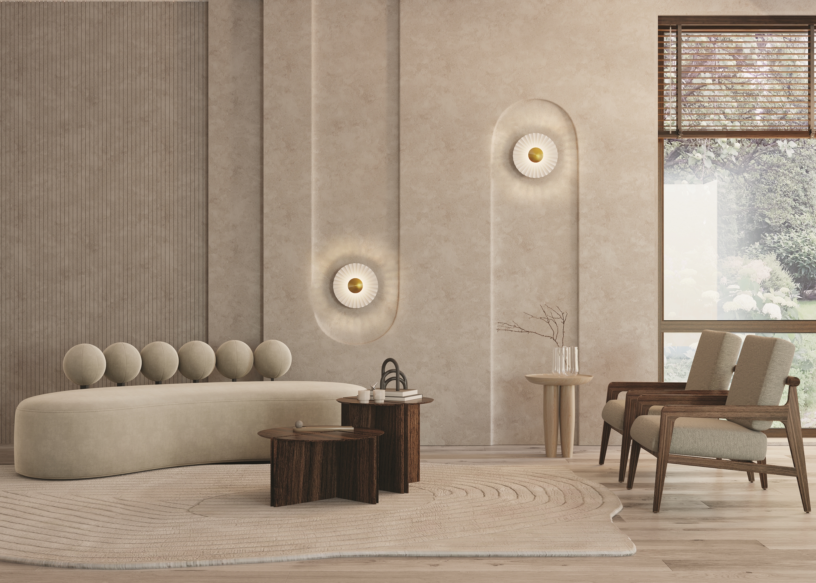 MOD233WL-L11BS3K Fiore Divar İşığı