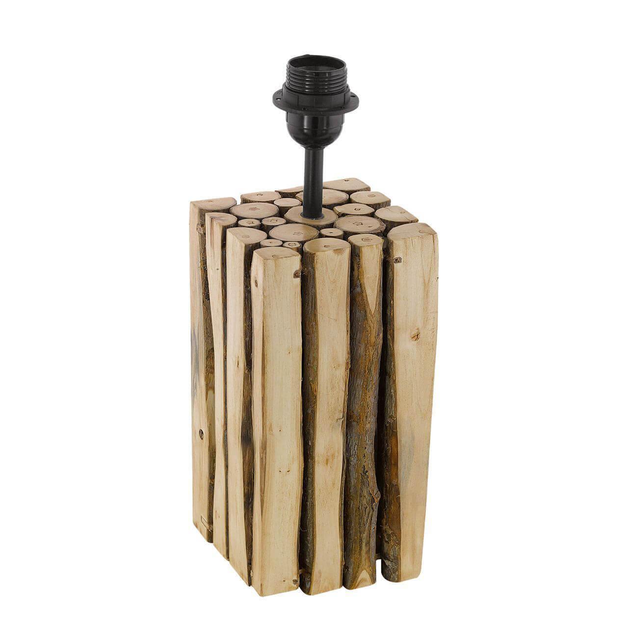 49832 Stolüstü lampa taxta qəhvəyi 60W 325mm Rıbadeo
