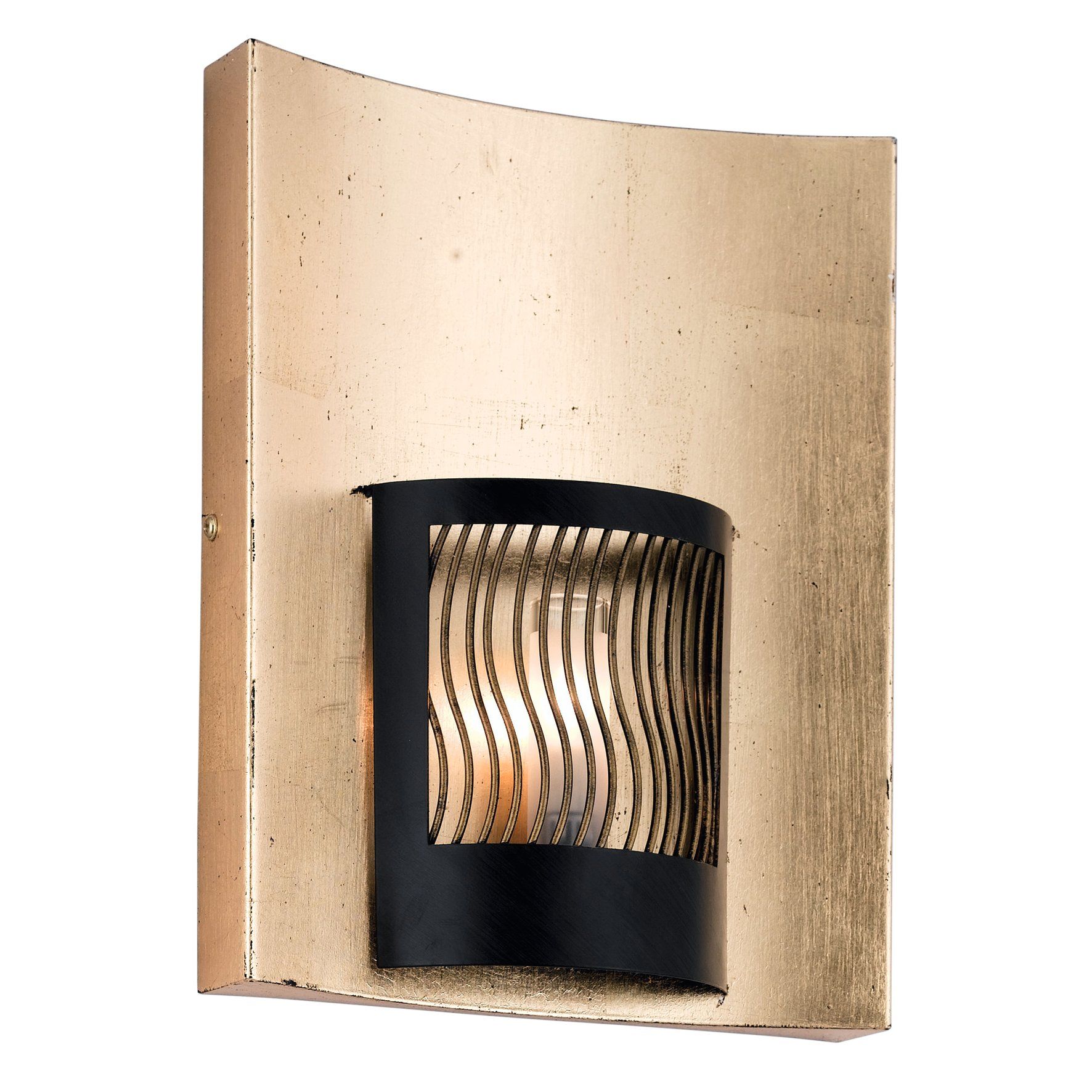 88555 divar işığı qızılı bronz metal 40W 305mm