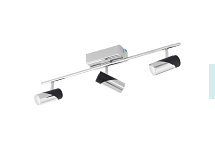 95437 Divar işığı xrom metal 3x5W  7/57,5sm BERNEDO 