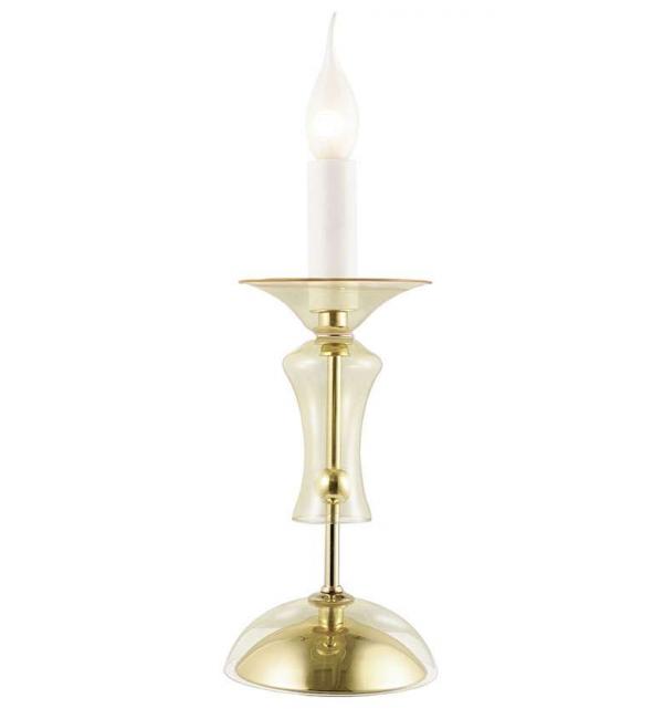 88259 stolüstü lampa qızılı şüşə metal 60W 330mm EARL