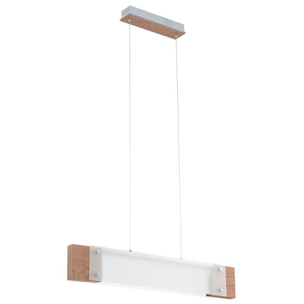 93052 Çilçıraq taxta polad xrom 1X18Vt 36/110sm VİLAR