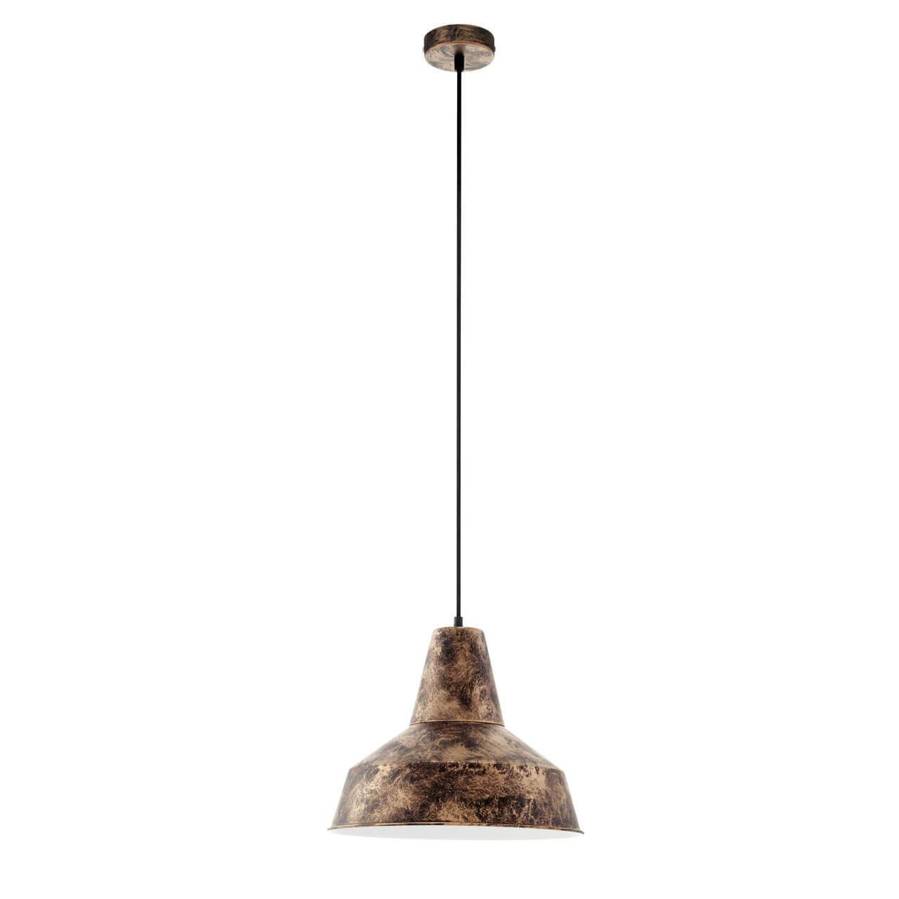 49388 Təkli asqı lampa mis rəngli polad 1X60W 110/35sm SOMERTON