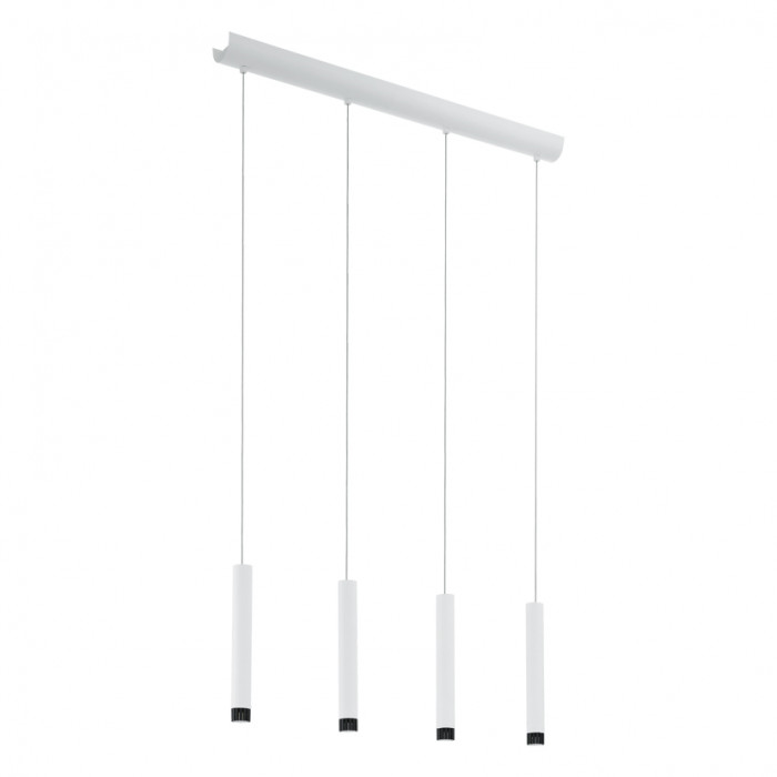 93797 Çilçıraq polad ağ 4X20W 50/110/68X6sm RAPARO