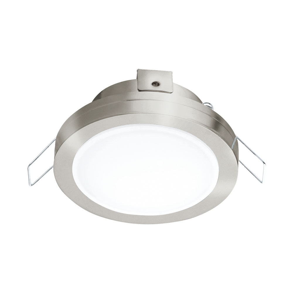 95918 Spot plastik polad mat nikel 1X6W LED Ø82 PINEDA 1