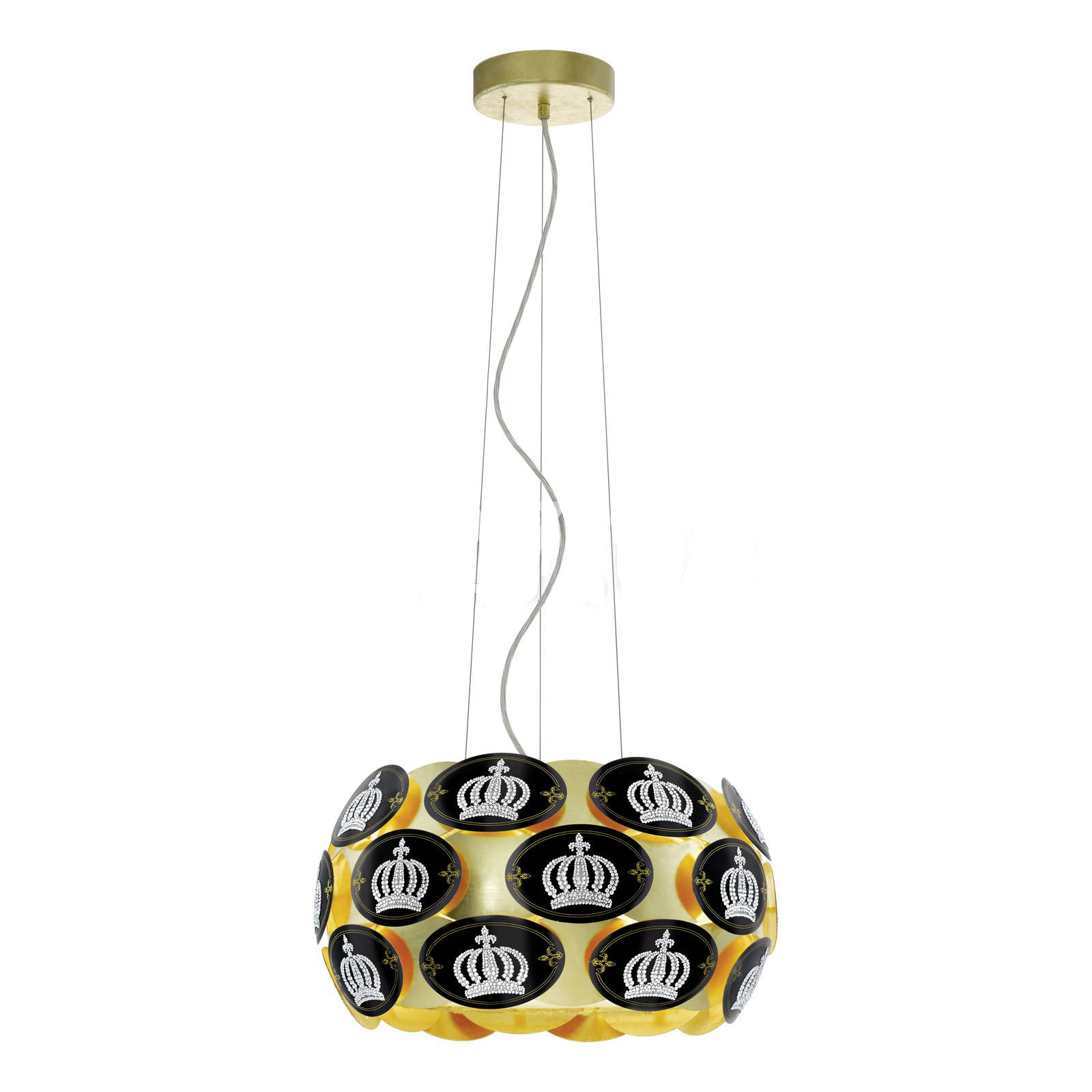 31451 çilçıraq qızılı metal 3x60W 110sm ALBINONI