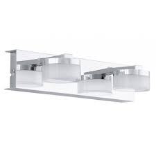 94652 divar işığı xrom polad şəffaf plastik 2x4.5W 70mm ROMENDO