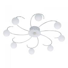 91628 çilçıraq ağ şüşə 8x25W 18/88,5sm