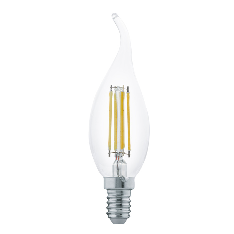 11497 E14 lampa şəffaf şüşə 4W, 2700K, 350 Lm, 12.1/3.5 cm