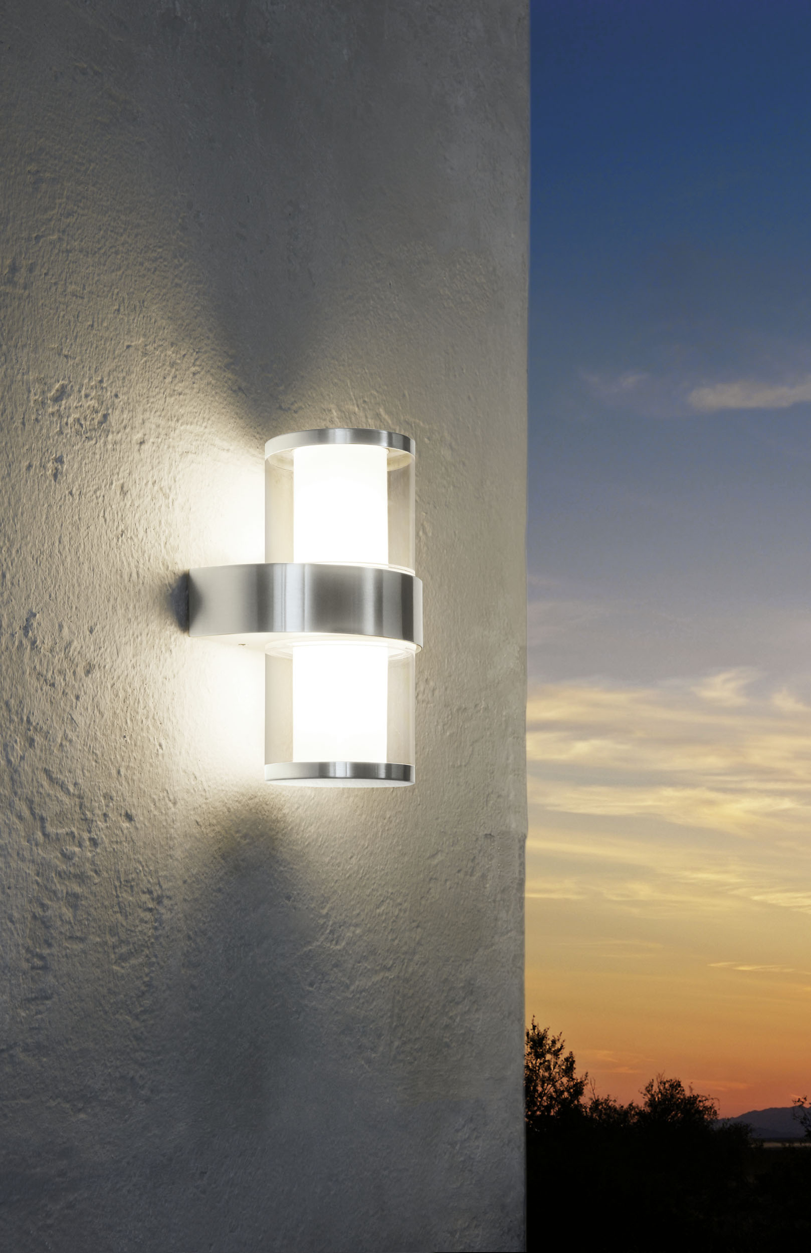 94799 OD-LED-WL/2 stainl.st/clear/white'BEVERL'