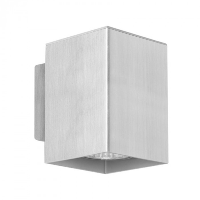 87018 divar işığı gümüşü metal 50W 119mm MADRAS