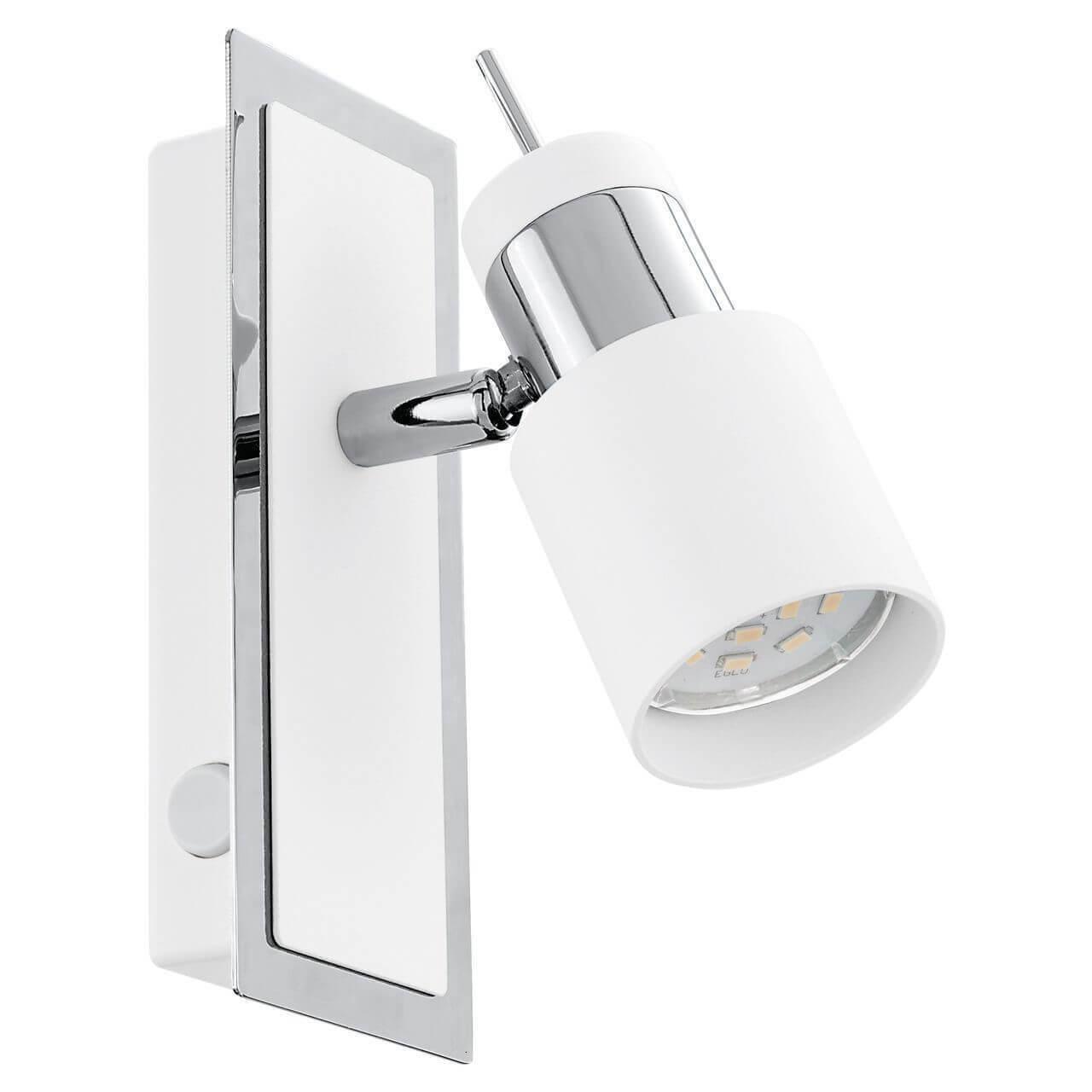 92084 1-light w.switch chrome/white 'DAVIDA'