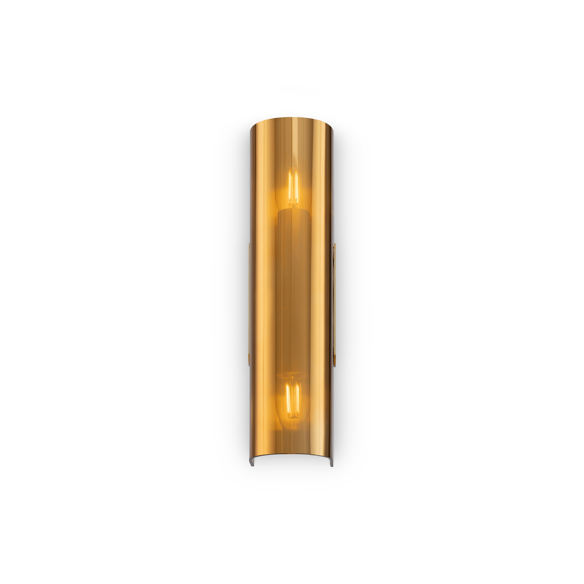 P011WL-02G Divar işığı qızılı metal qızılı şüşə 2X40Vt 32/8/9sm GİOİA