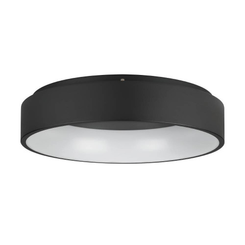 390051 Tavanüstü çilçıraq qara polad ağ plastik 34W 135mm MARGHERA2