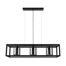 390175 Çilçıraq qara şüşə 3x60W 110sm BRISLING