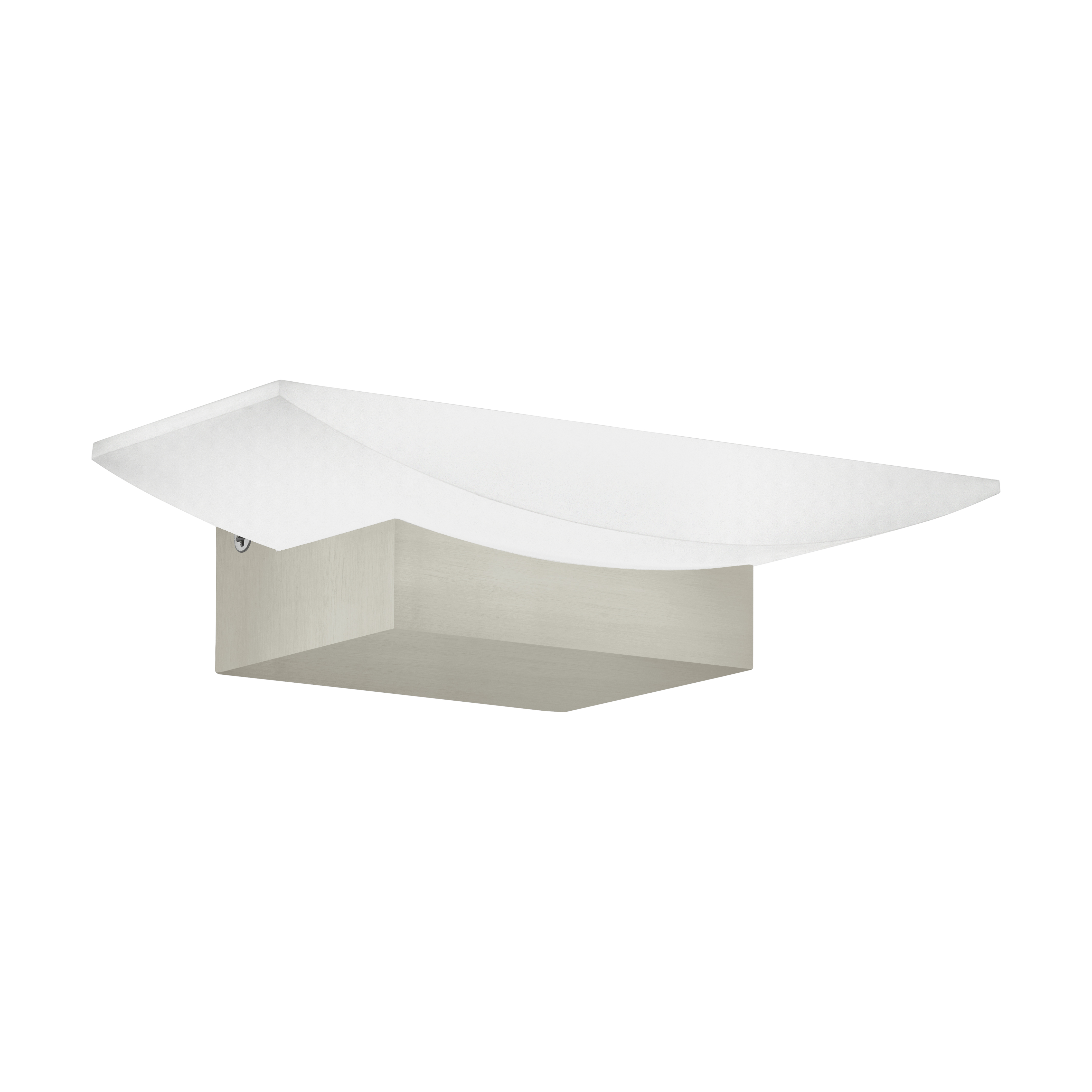 96038 Divar işığı 5,6W plastik nikel 105mm METRASS 