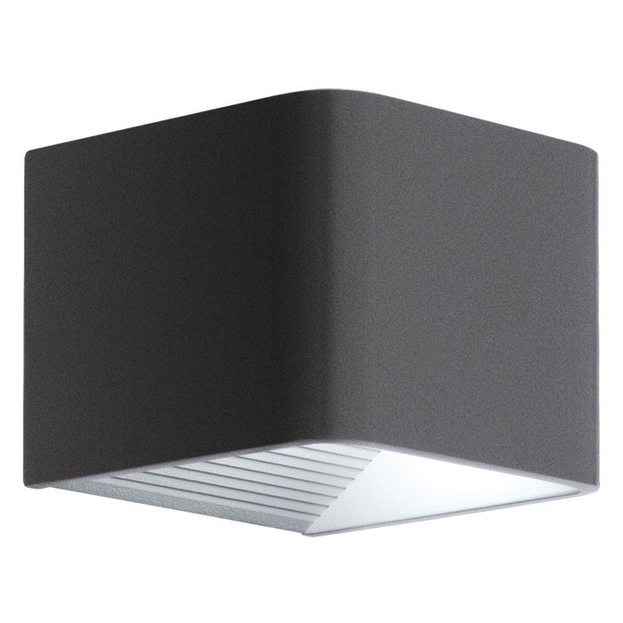 98269 Çöl divar işığı qara polimer 1X6W 14sm DONİNNİ 1