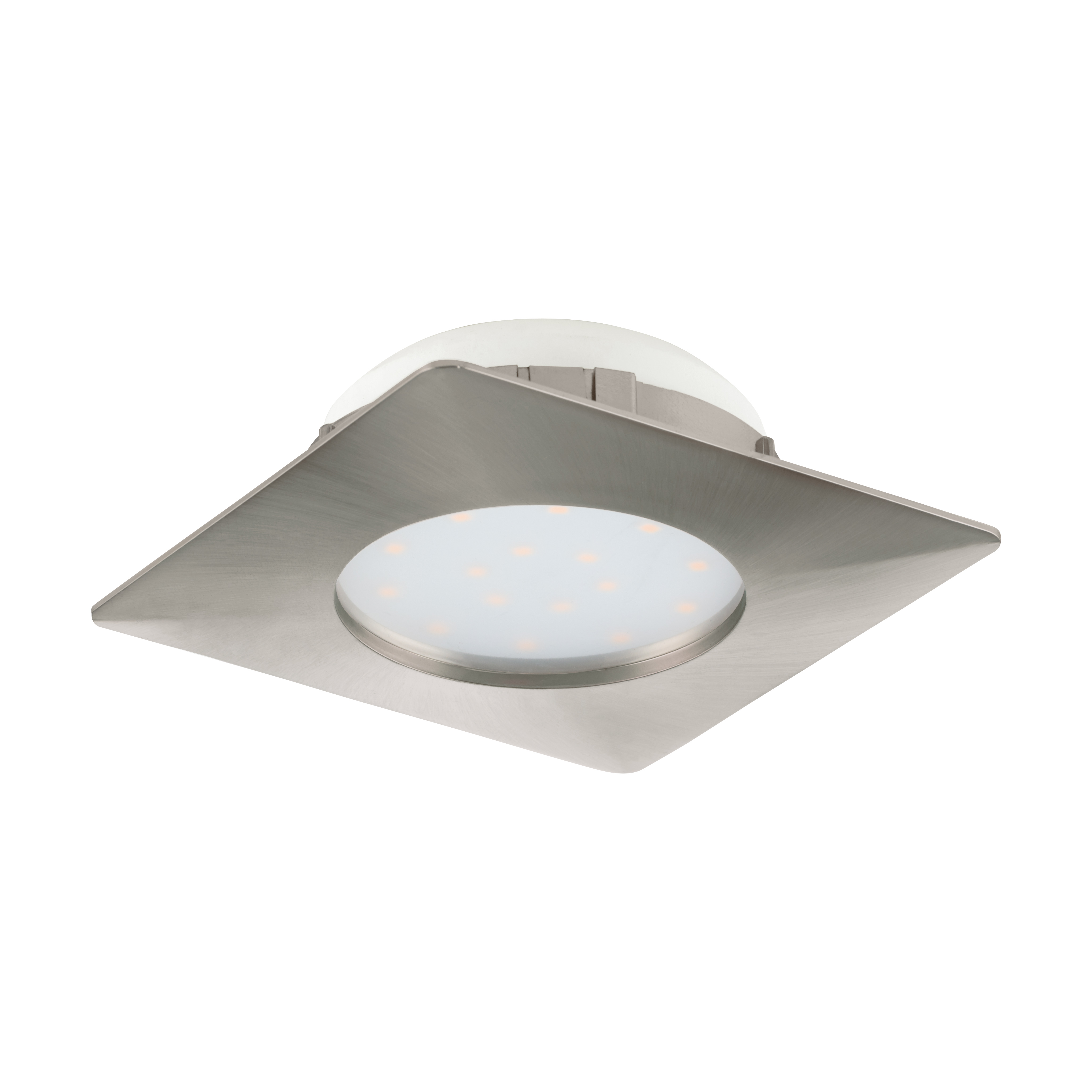 95863 Spot plastik mat nikel 1X12W (LED) 10,2X 10,2sm PINEDA