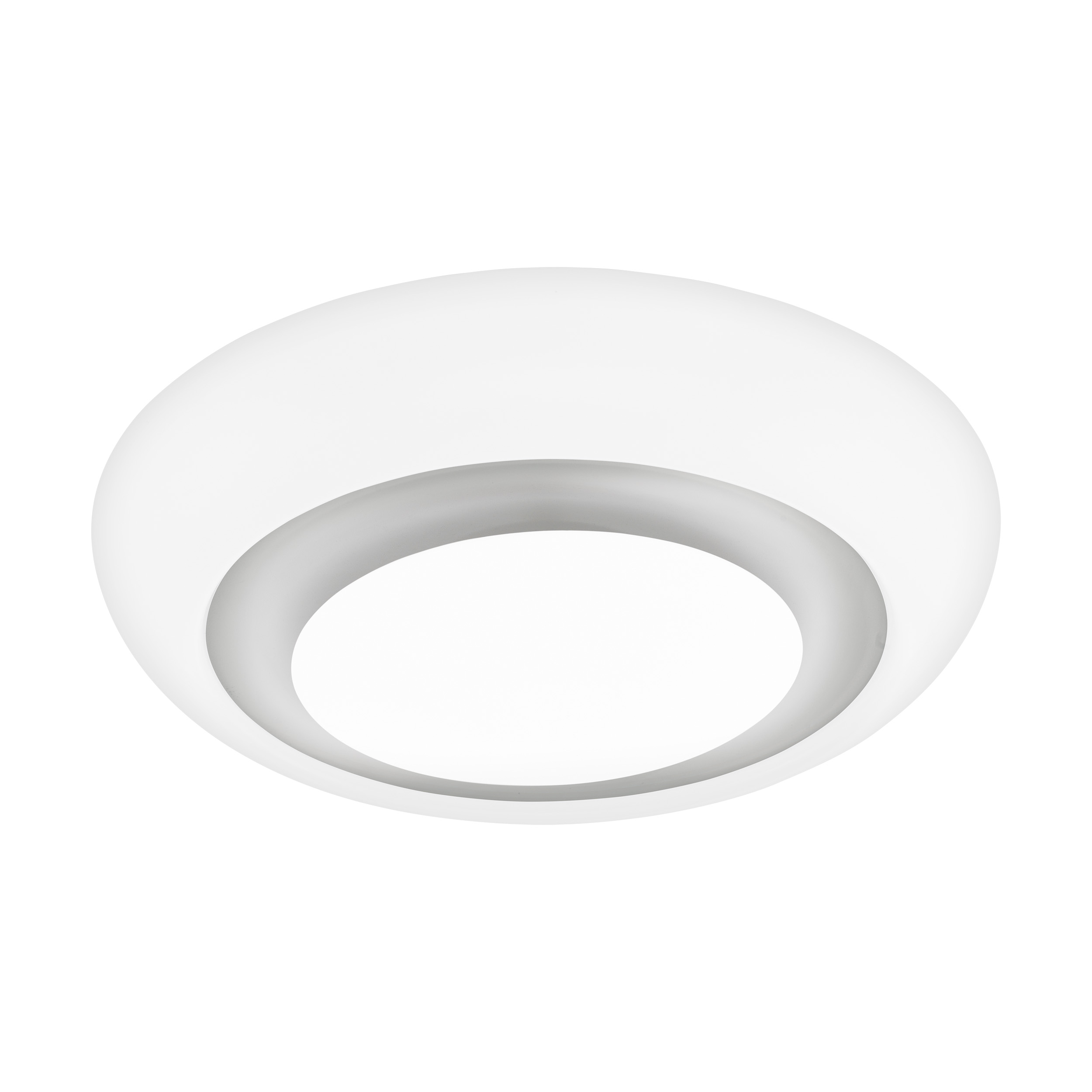 97038 Divar tavan işığı ağ metal plastik 18W (LED) , Ø420, H120 CANUMA