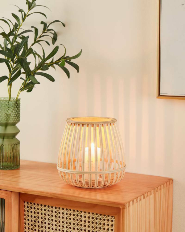 422084 Şamdan şüşə taxta şəffaf 200X220X220 BUNAWAN