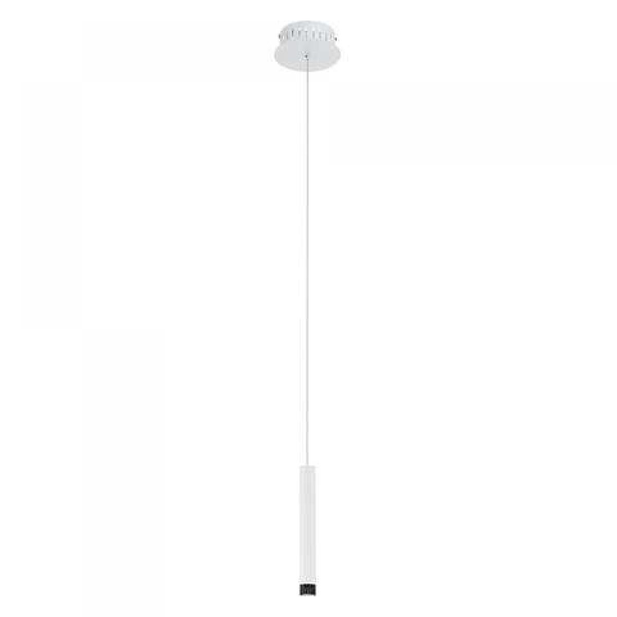 93745 Təkli asqı lampa polad ağ 1X5W 50/110/13sm RAPARO