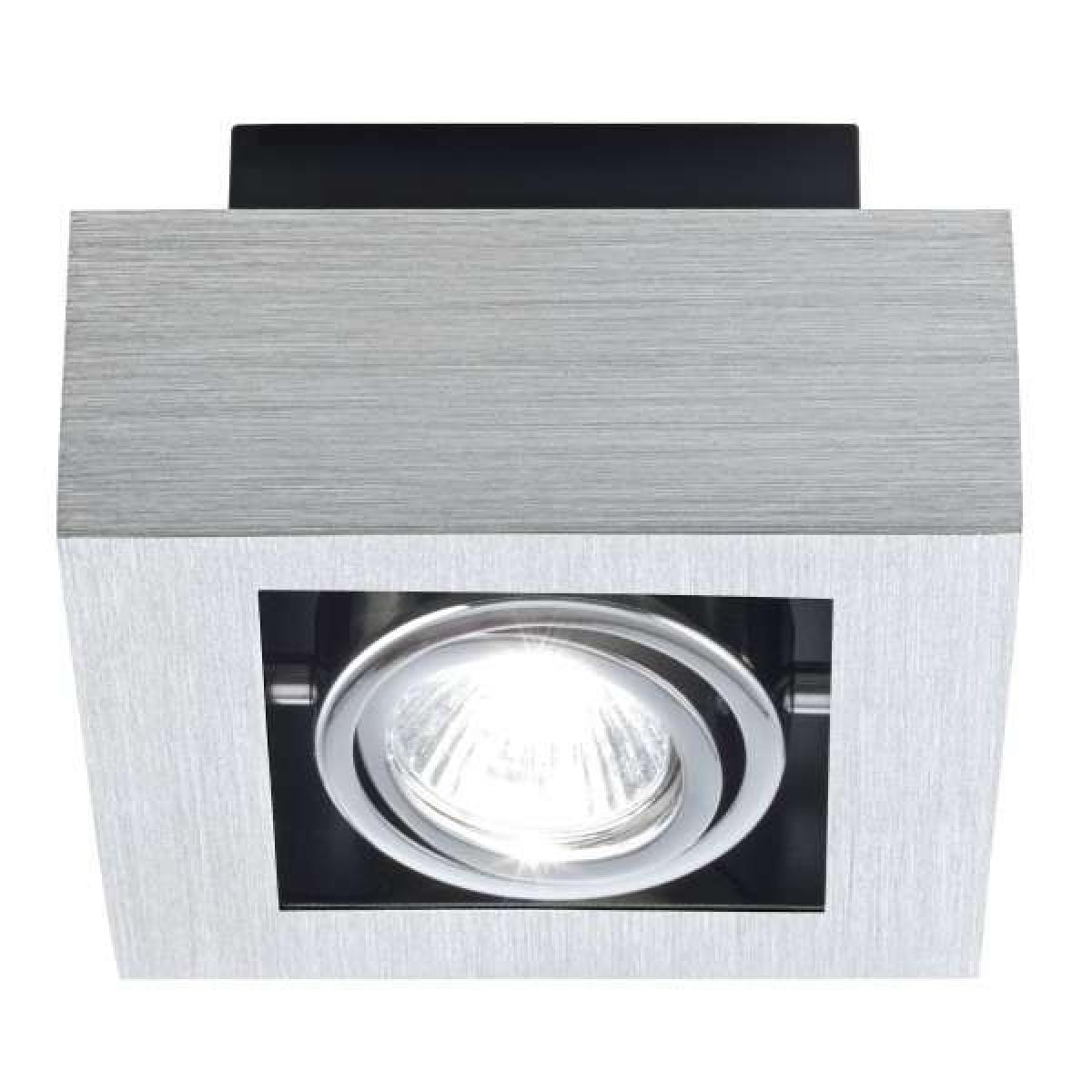 89075 Spot lampa qara alüminium xrom 35W 140mm