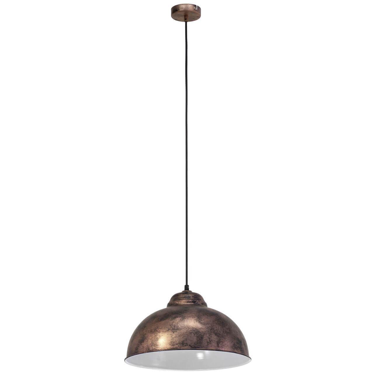 49248 Təkli asqı lampa qəhvəyi polad 60W 110sm TRURO 2
