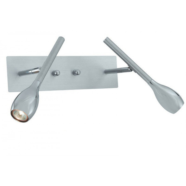 88883 divar işığı xrom metal 2x35W