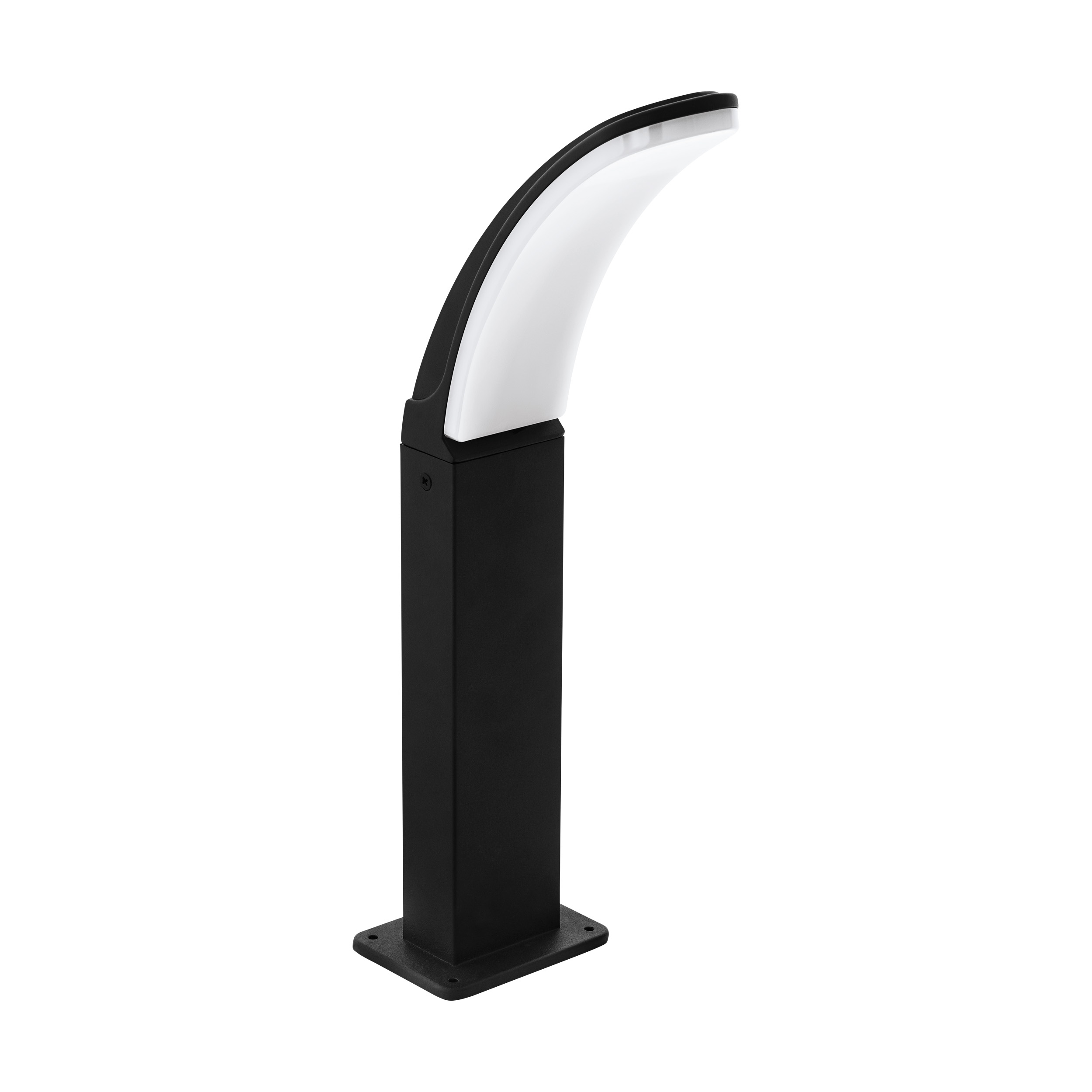 98151 çöl işığı qara metal ağ plastik 11W 45/11cm FIUMICINO