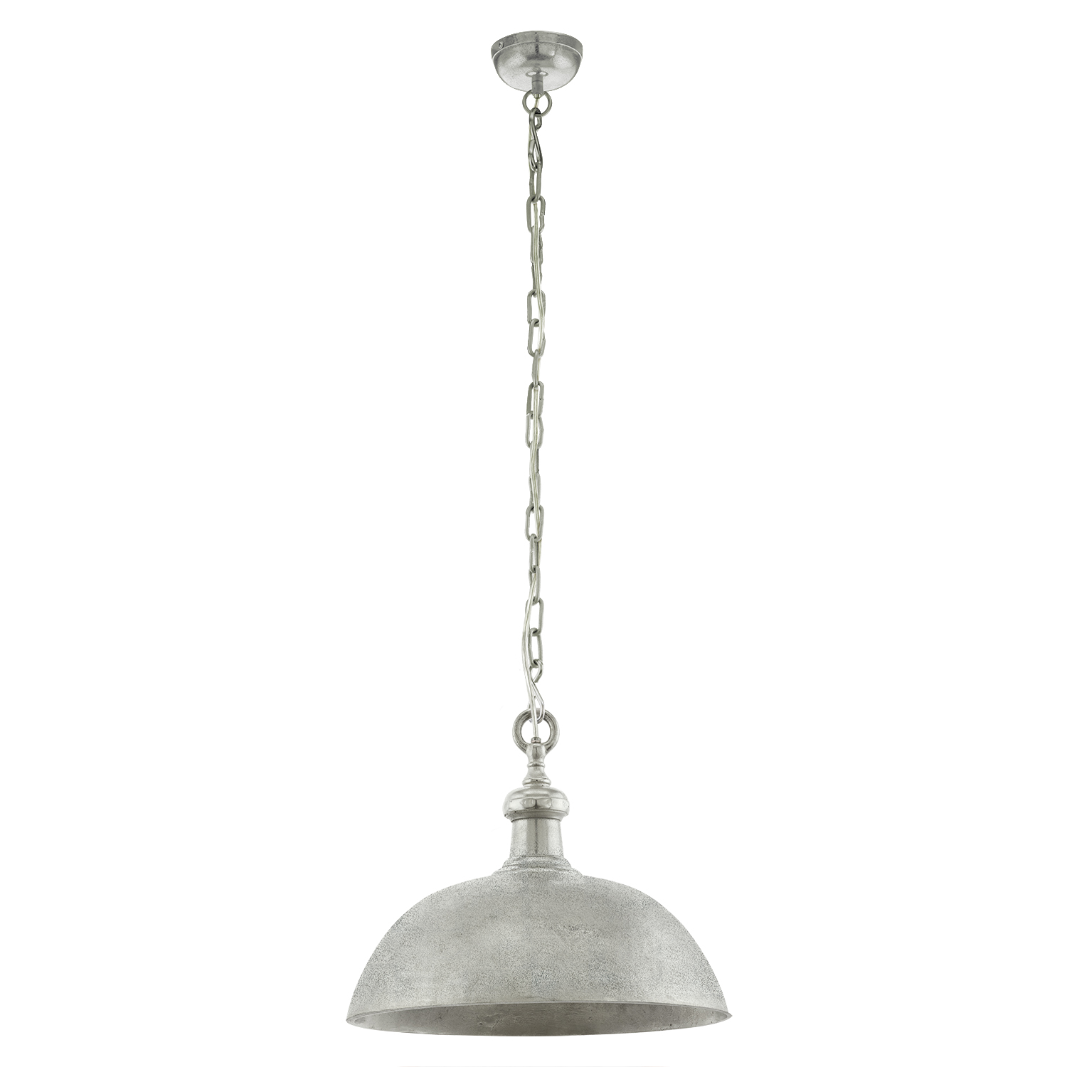 49181 Təkli asqı lampa xrom metal 60W 110sm EASINGTON