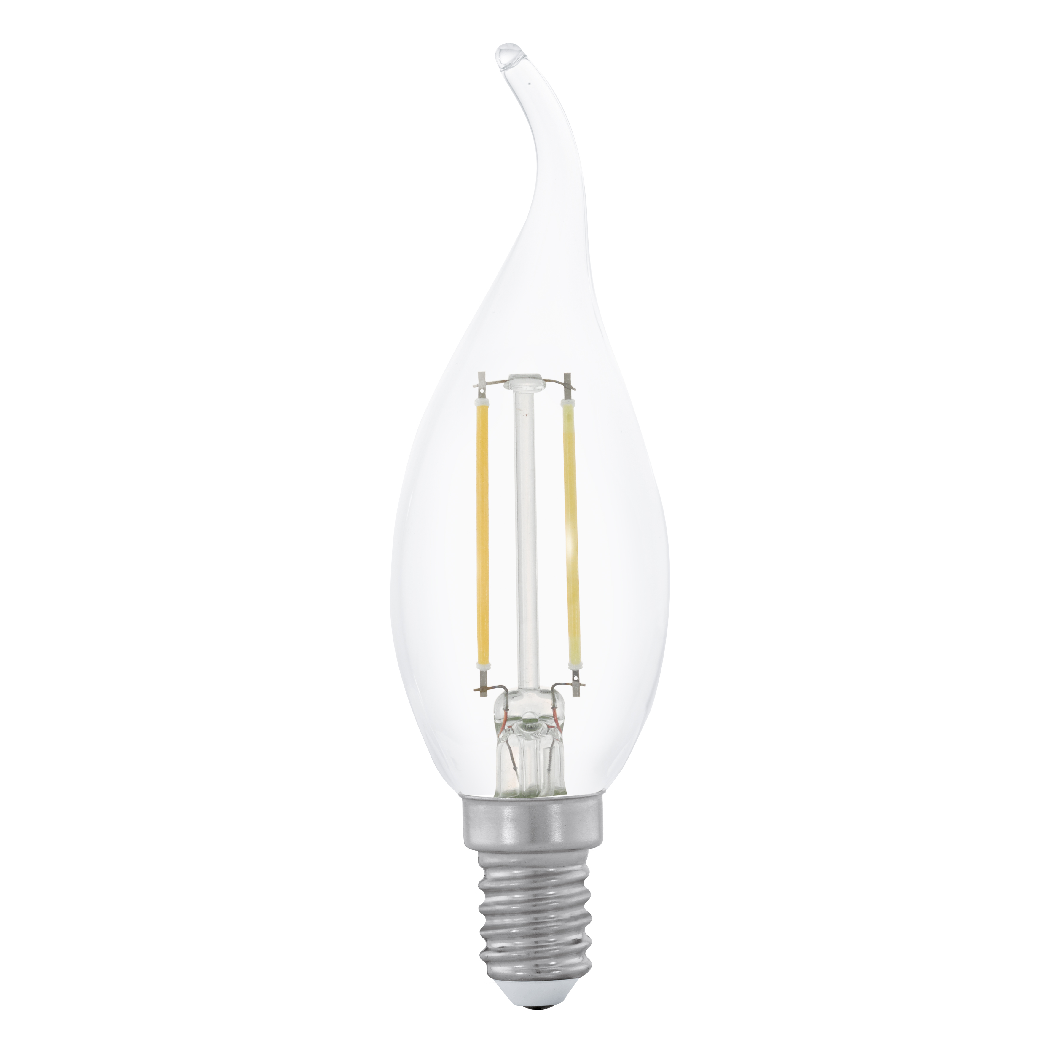 11493 E14 lampa şəffaf şüşə 2W, 2700K, 180 Lm