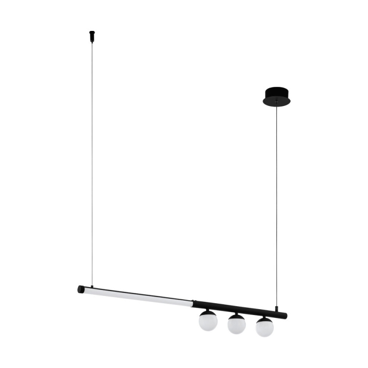 99376 Çilçıraq polad qara ağ 4X22Vt 120sm PHİANEROS
