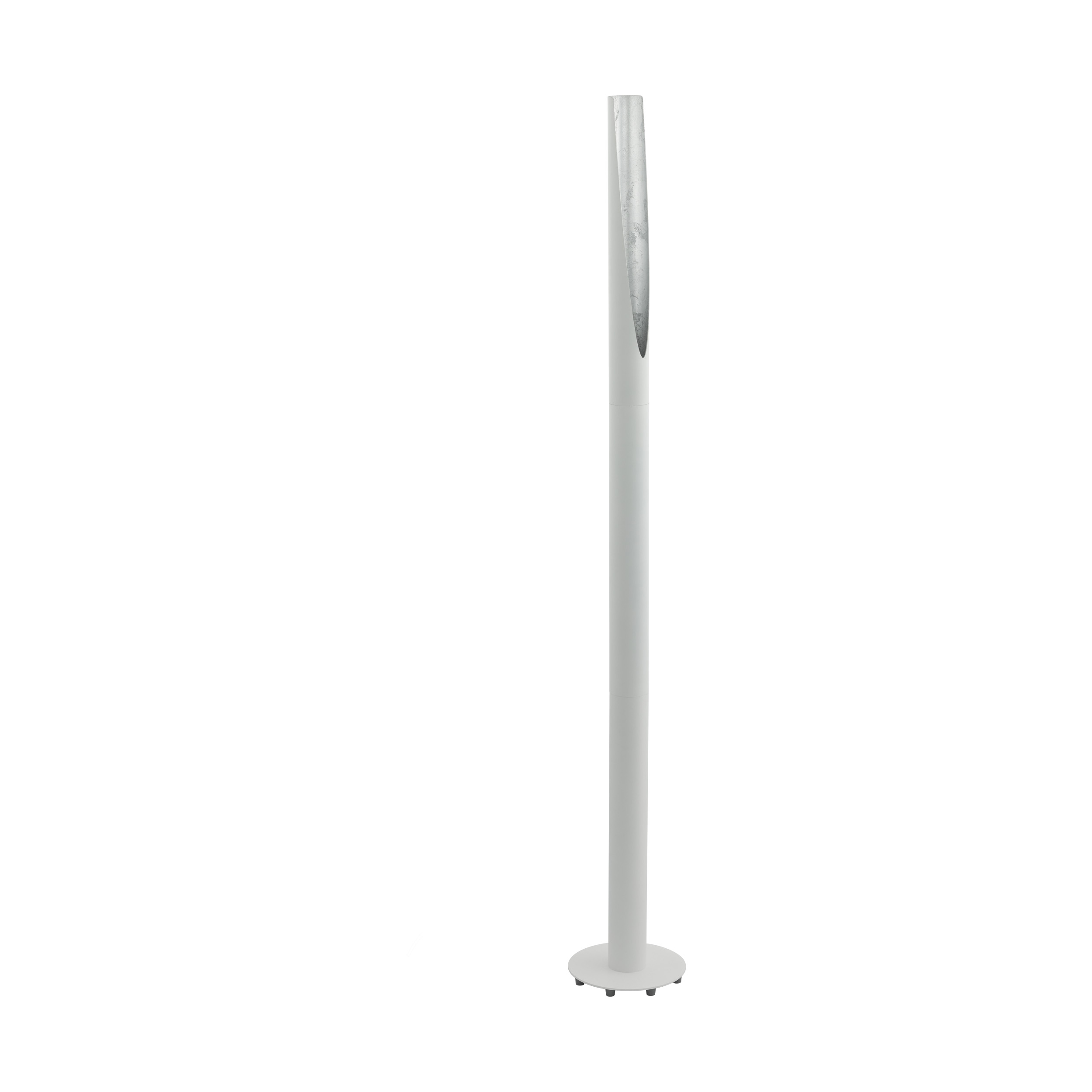 97582 Döşəmə lampası ağ gümüş polad 1X5W (GU10) , Ø60, H395 BARBOTTO