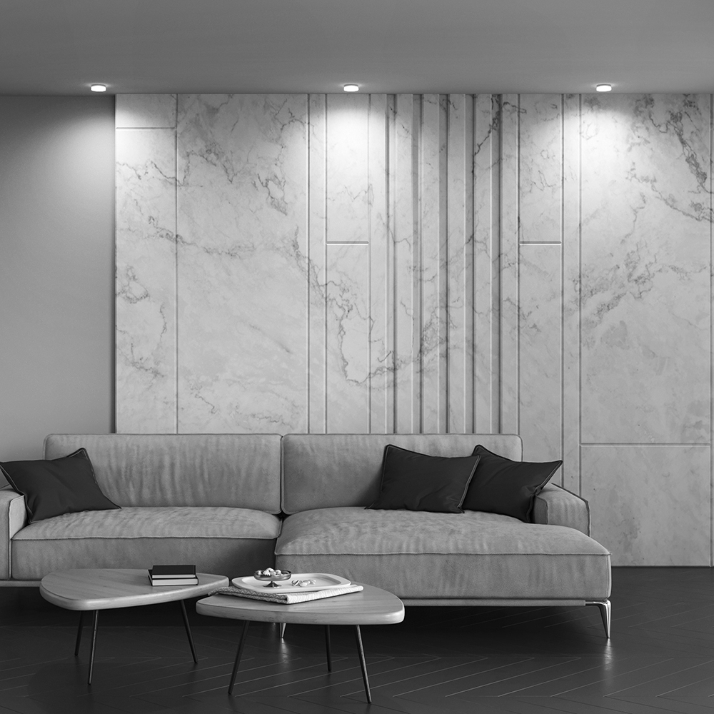 DL046-01W Spot ağ akril 1X10Vt d78mm PAULİNE