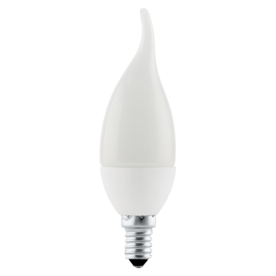 11422 E14 lampa ağ şüşə 4W, 3000K, 320 Lm,13/3.7 cm