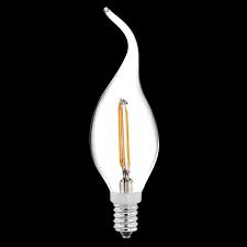 11493 E14 lampa şəffaf şüşə 2W, 2700K, 180 Lm
