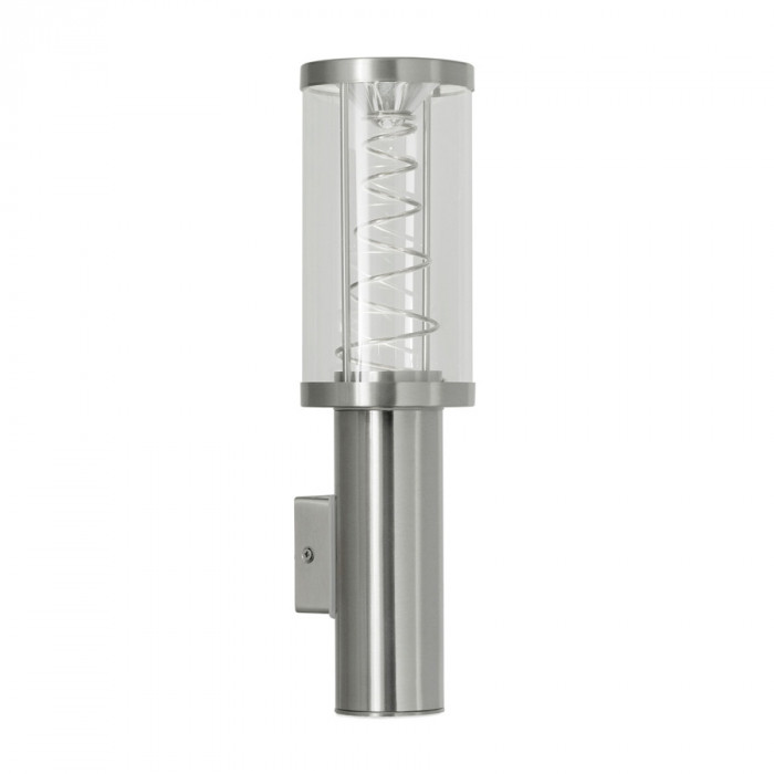 88121 çöl divar işığı polad şəffaf şüşə 2x50W  38,5/11,2sm