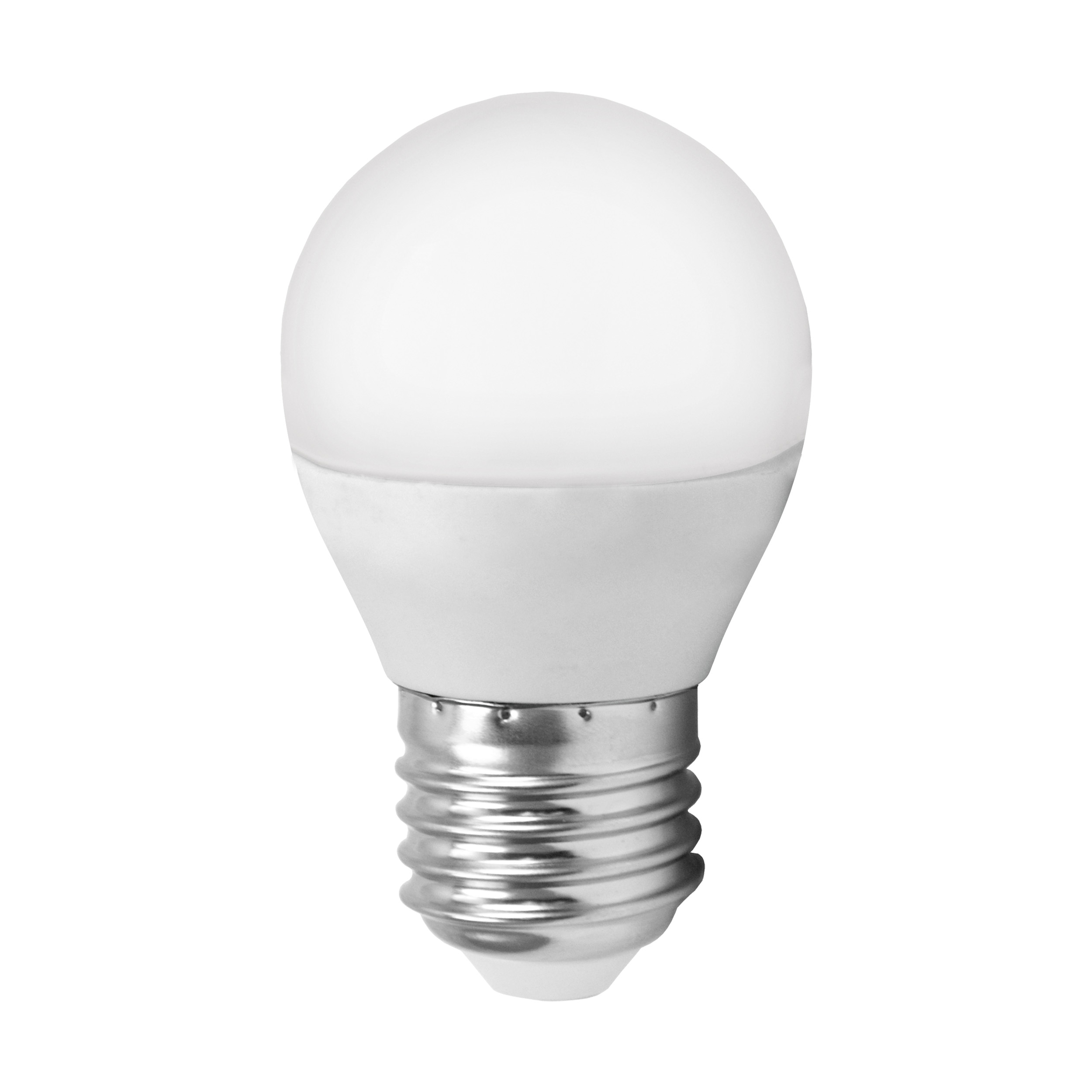10762 E27 lampa ağ şüşə 4W, 3000K, 79mm