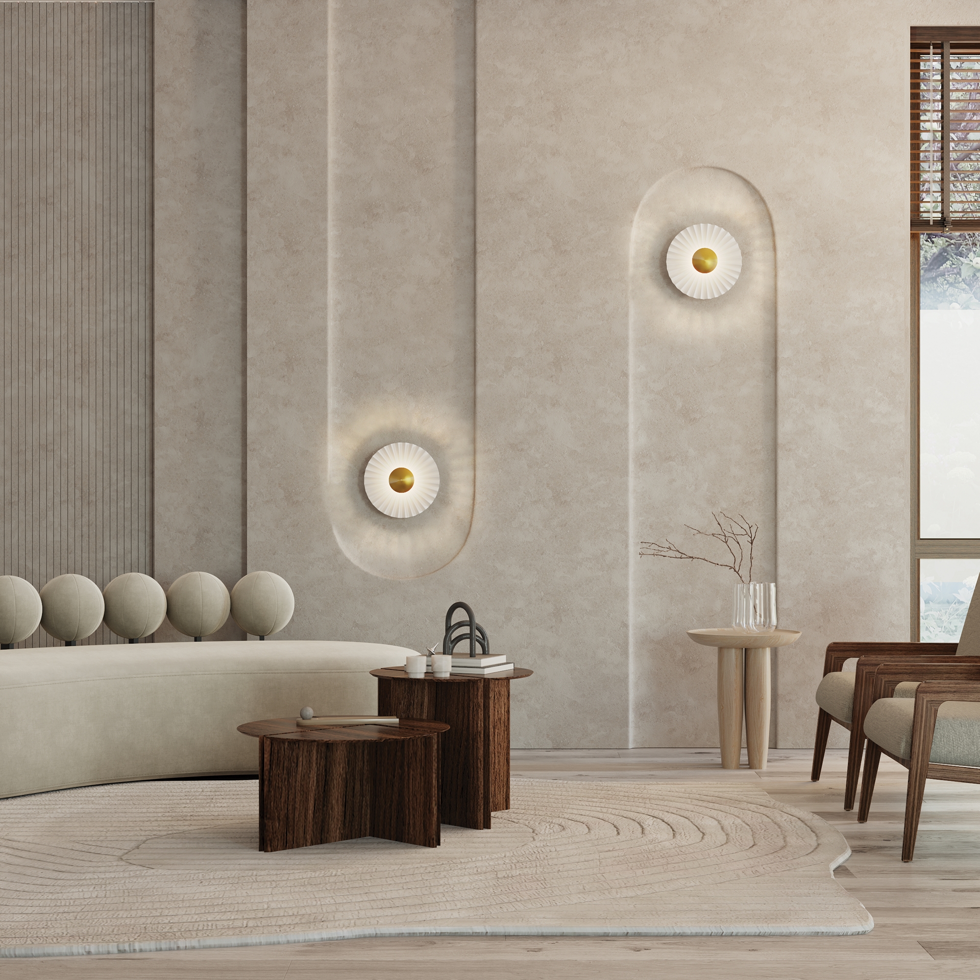 MOD233WL-L11BS3K Fiore Divar İşığı