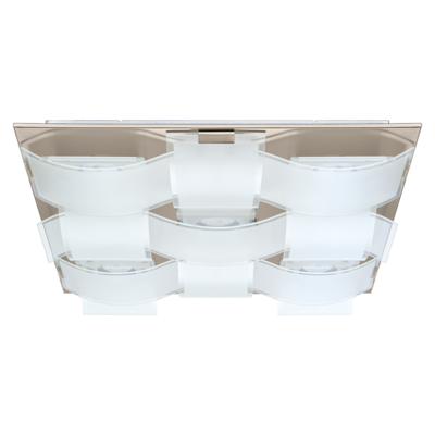 93399 Tavanüstü çilçıraq GUADIANO GX53-LED 9x 7W