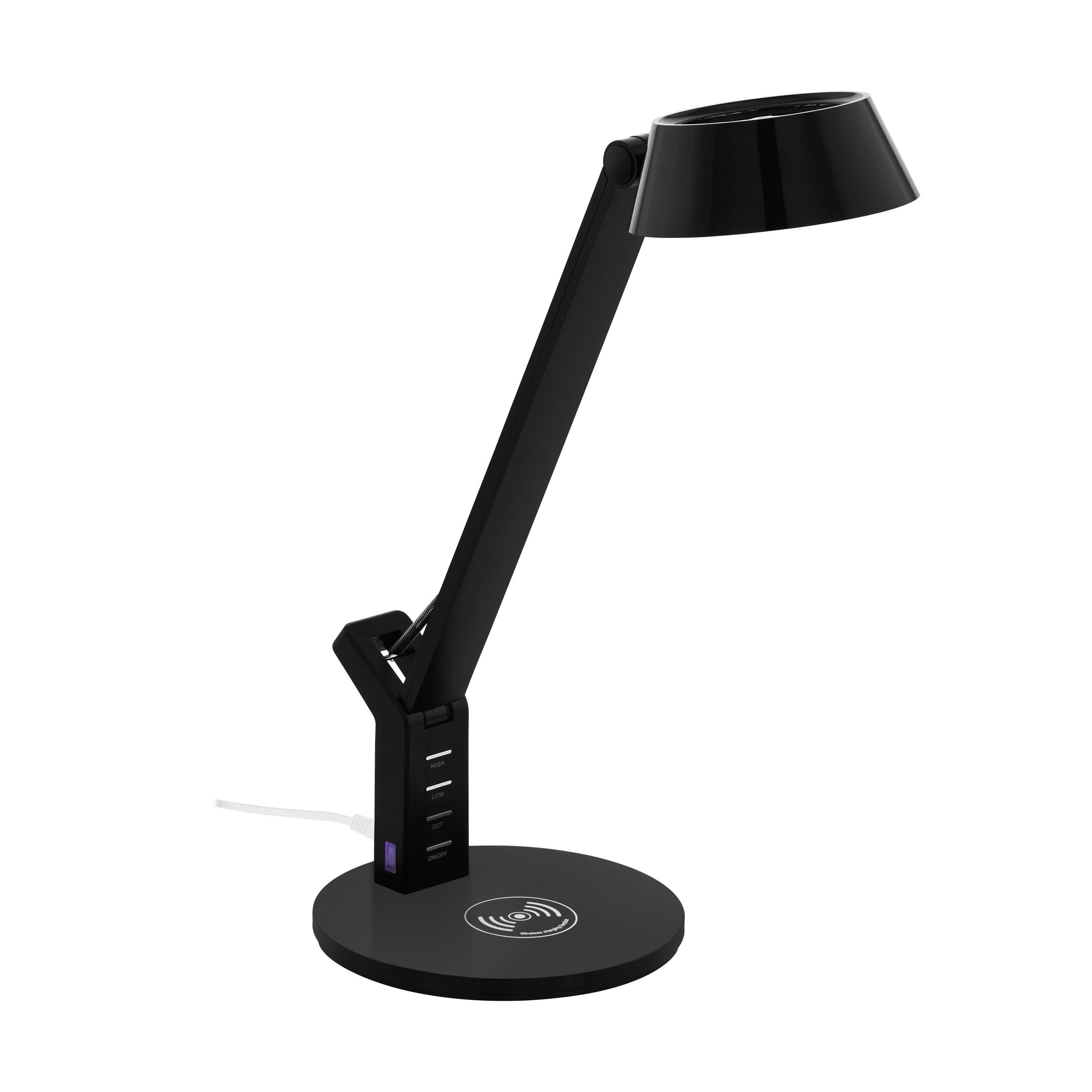 99832 Stolüstü lampa qara plastik 4,8W 405 mm BANDERALO
