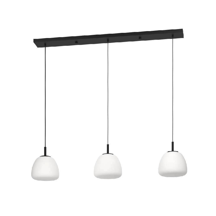 390202 Çilçıraq ağ şüşə 3lü 3x40W 1500mm BALMES