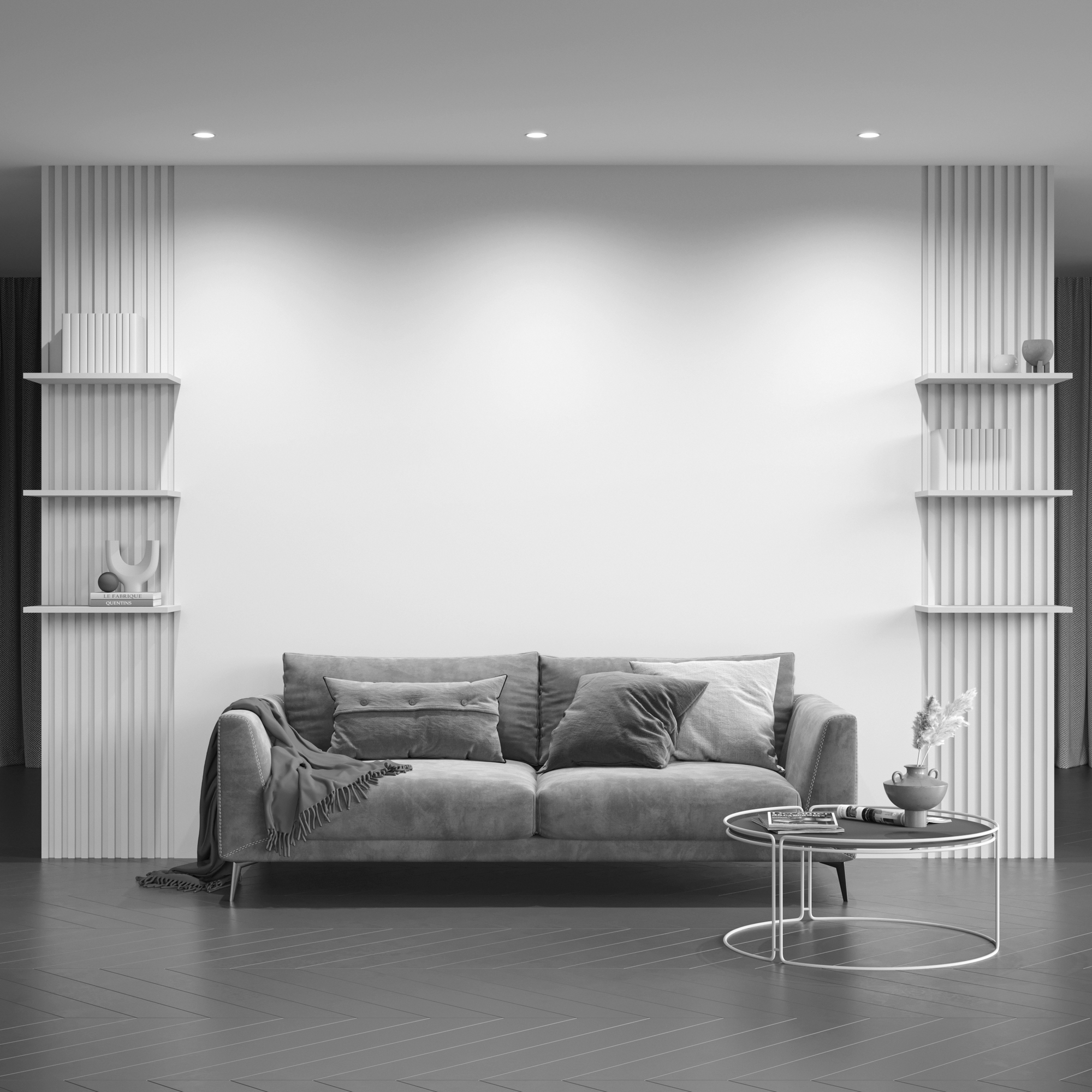 DL027-2-01W Spot ağ alüminium 1X10Vt 85/70mm SLİM