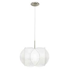 91929 Təkli asqı lampa E27 1x60W COCOON 'LATALIA'