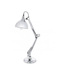 94702 Stolüstü lampa polad xrom 1X60Vt(E27) 71/40/19 BORGILLIO